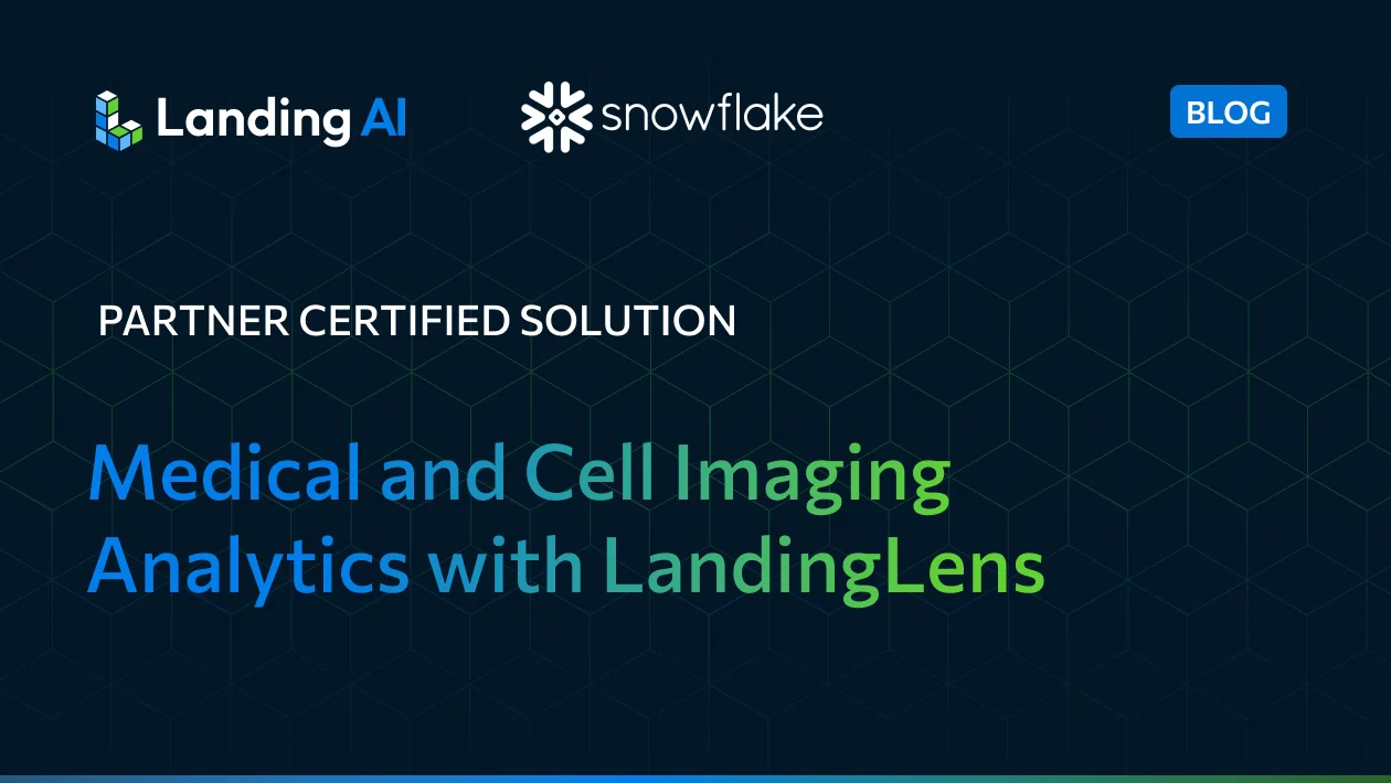 Medical and Cell Imaging Analytics with LandingLens