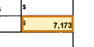 The region of the sample Auto Policy Declarations Page containing Estimated total premium, with the extracted value outlined