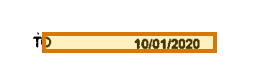 The region of the sample Auto Policy Declarations Page containing Policy period to, with the extracted value outlined