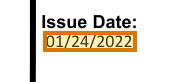 The region of the sample Driving Course Certificate containing Issue date, with the extracted value outlined