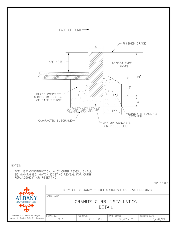 Page 1 of the sample Engineering drawing