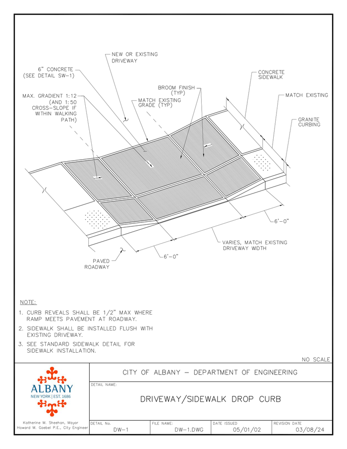 Page 5 of the sample Engineering drawing