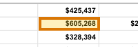 The region of the sample Loss Run containing Total paid, with the extracted value outlined