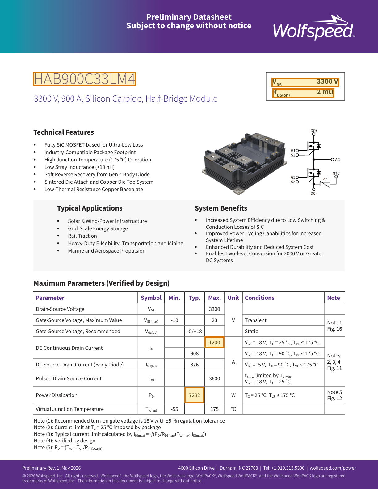 Page 1 of a sample Product Data Sheet, with extracted values outlined
