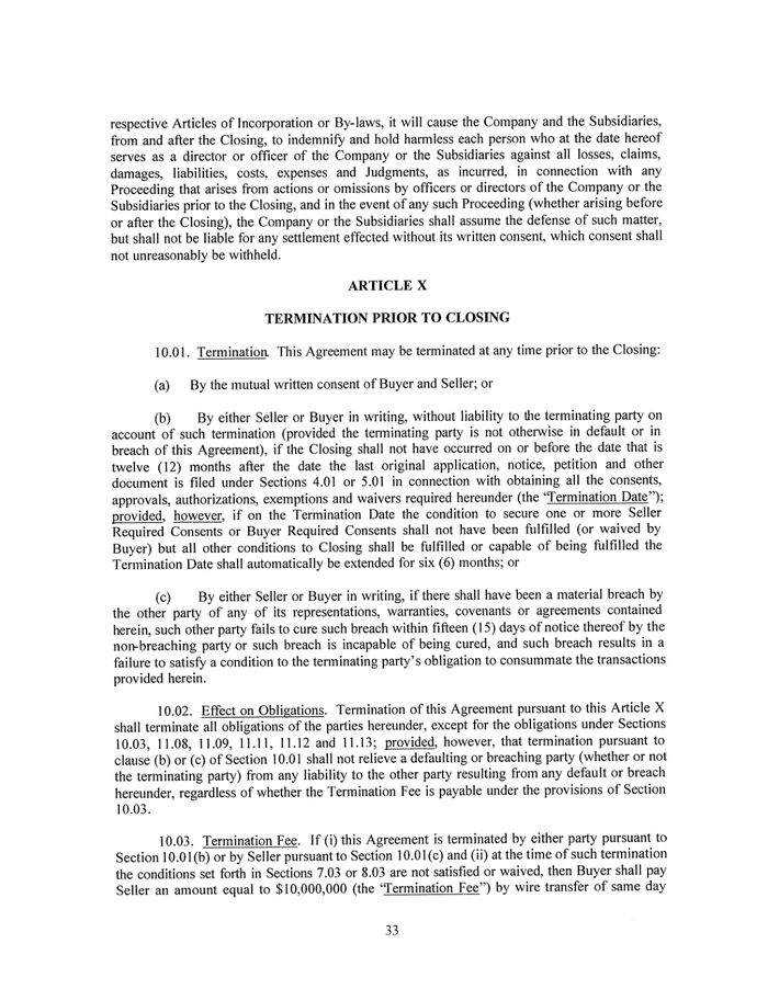 Page 63 of the sample Stock Purchase Agreement