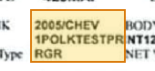 The region of the sample Vehicle Registration containing Model year, with the extracted value outlined