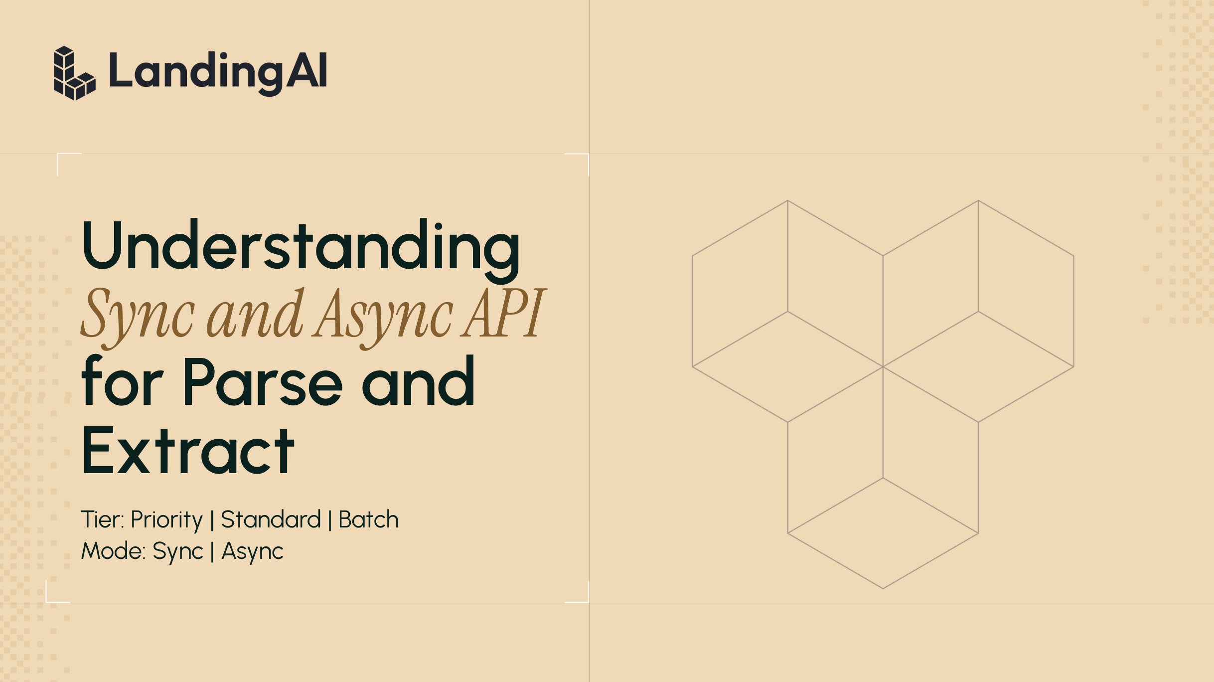 Understanding sync and async API for Parse and Extract