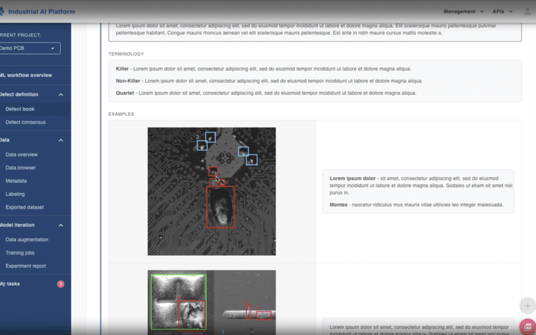 Demo – LandingLens an end-to-end visual inspection platform