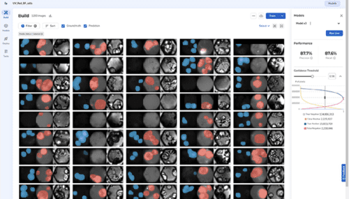 LandingLens model versioning and automated performance metrics