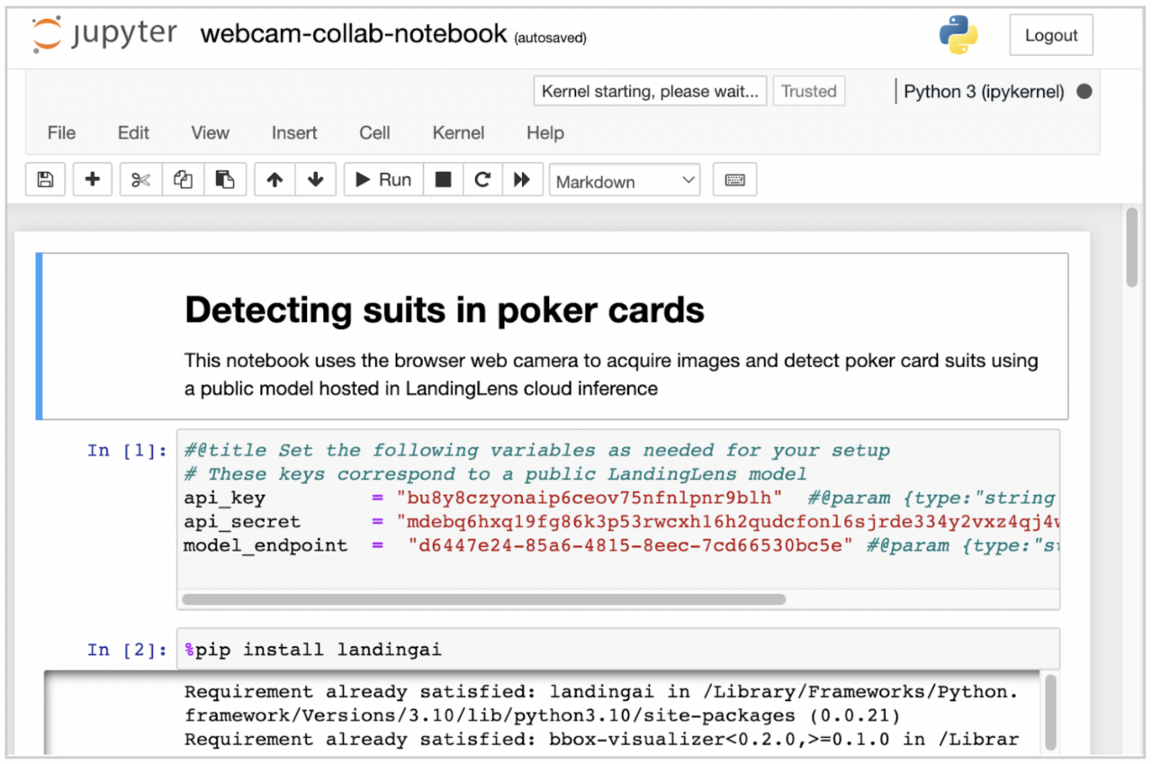 Python Tutorial: Playing Card Detection & Suits Recognition (SDK)
