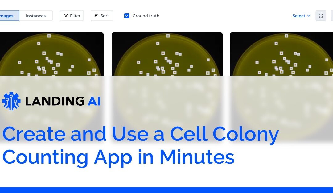 Easily Create a Cell Colony Counting App and Use it on Your Mobile Device