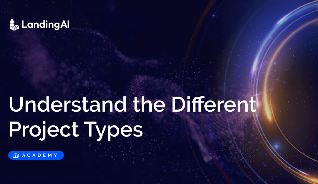Understand the Different Project Types