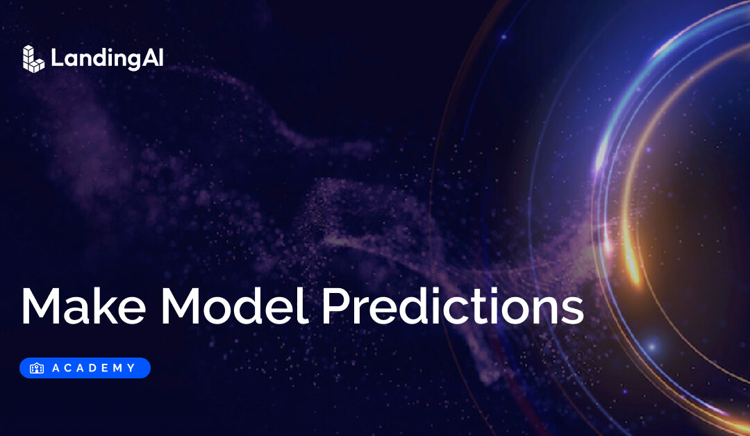 Make Model Predictions
