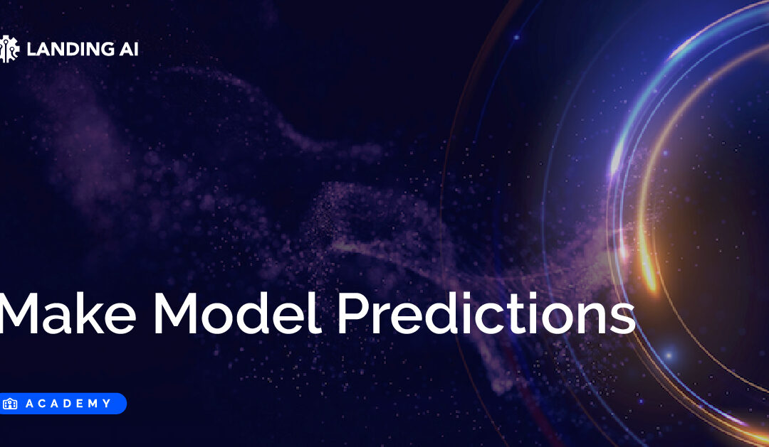 Make Model Predictions