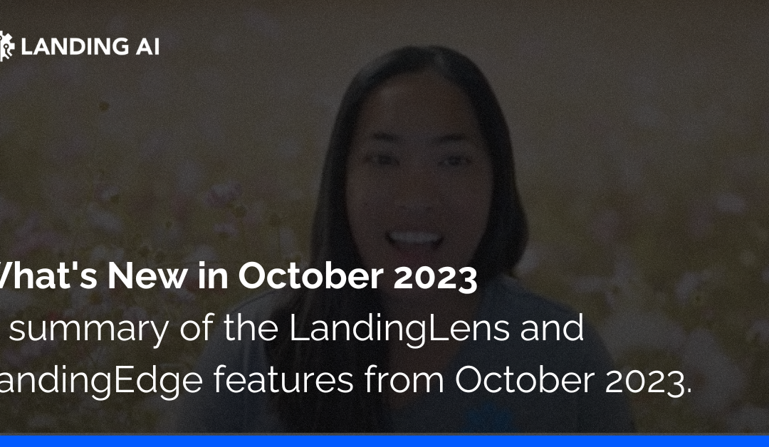 What’s New in October 2023