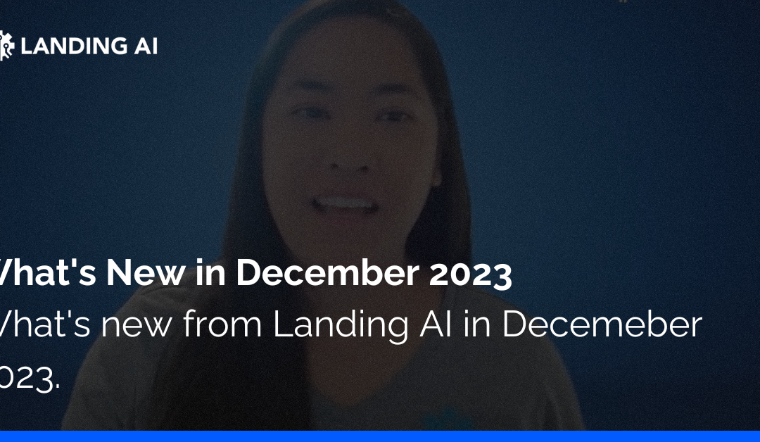 What’s New in December 2023