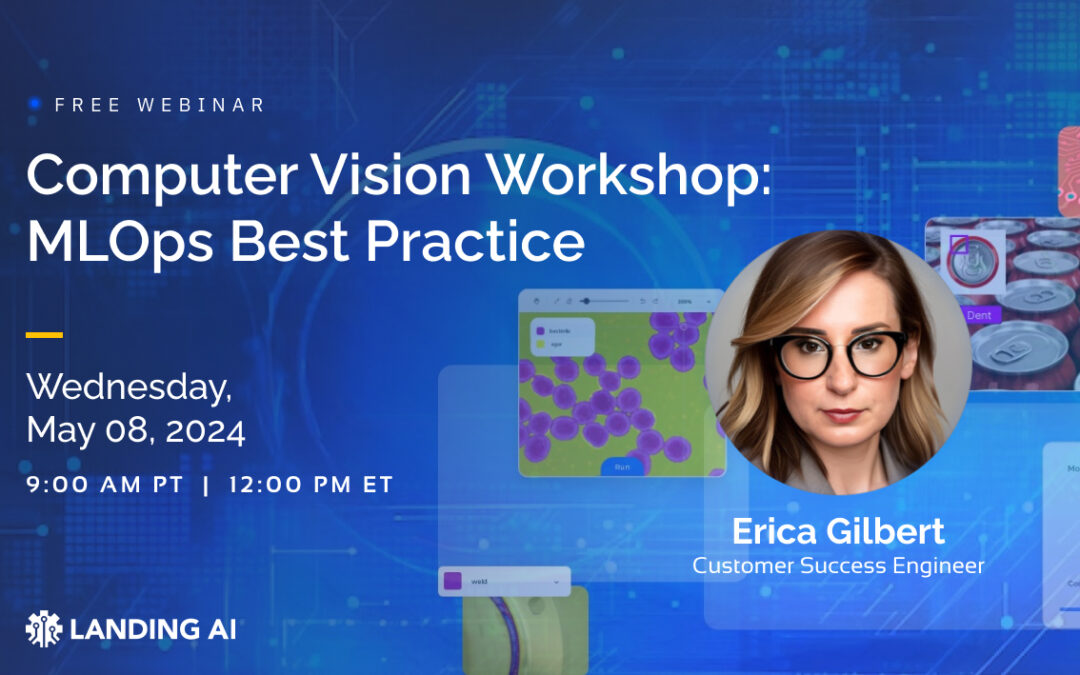 Computer Vision Workshop: MLOps Best Practice