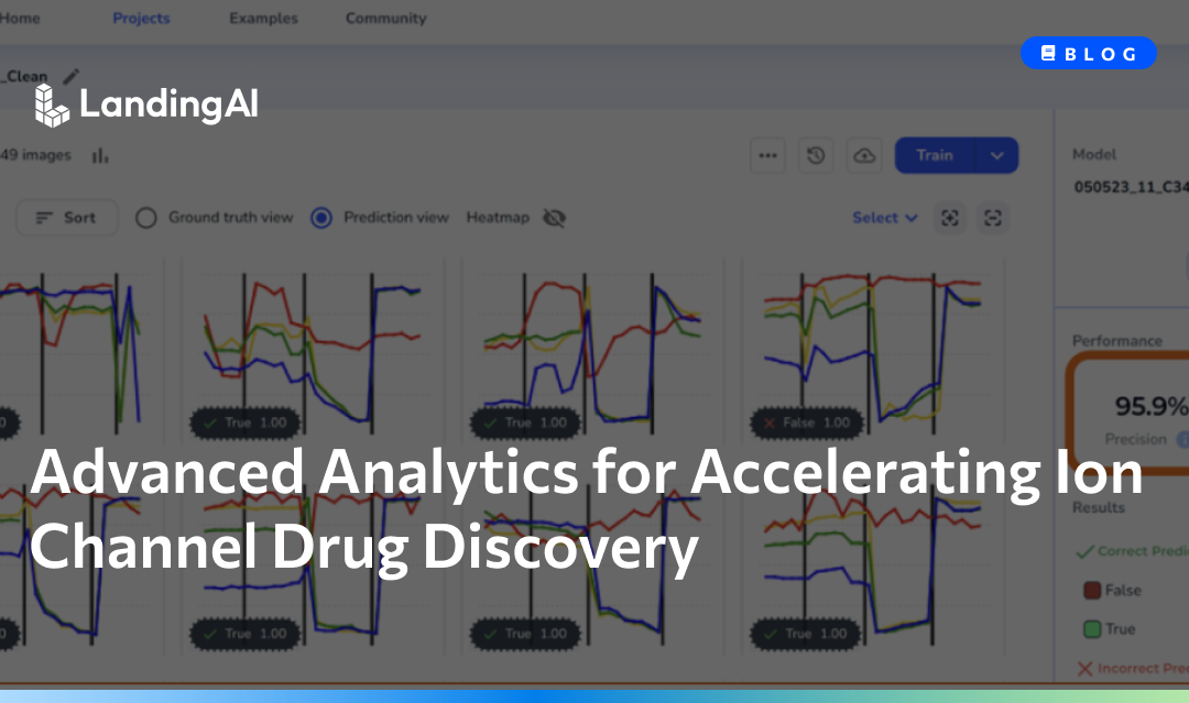 Advanced Analytics and Visual AI for Accelerating Ion Channel Drug Discovery