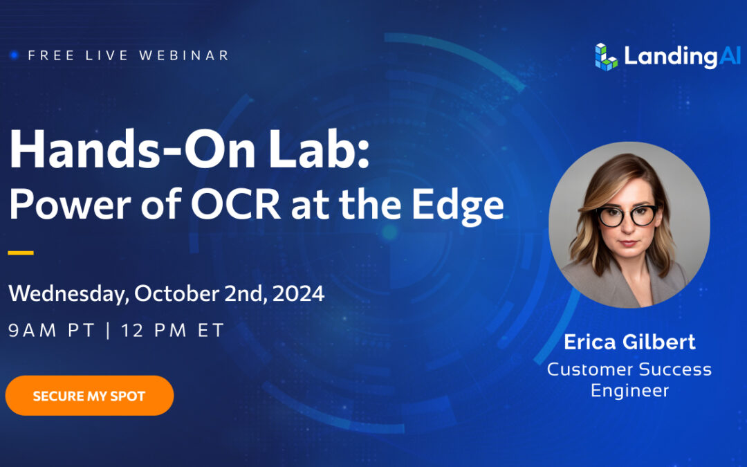 Hands-On Lab: Power of OCR at the Edge