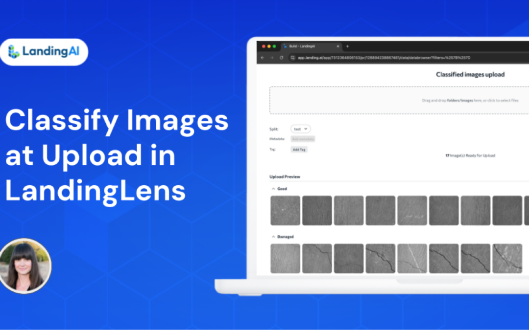 Classify Images at Upload in LandingLens 