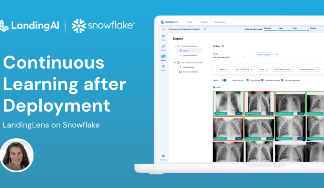 Continuous Learning after Model Deployment | LandingLens on Snowflake