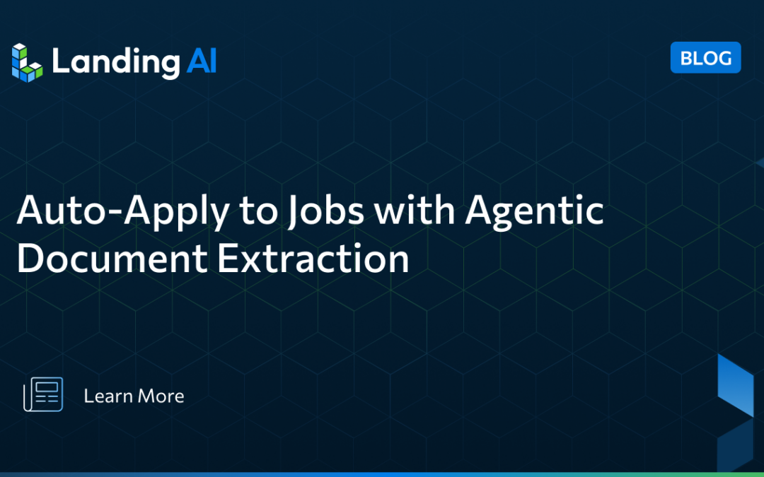 Auto-Fill Job Applications with Agentic Document Extraction