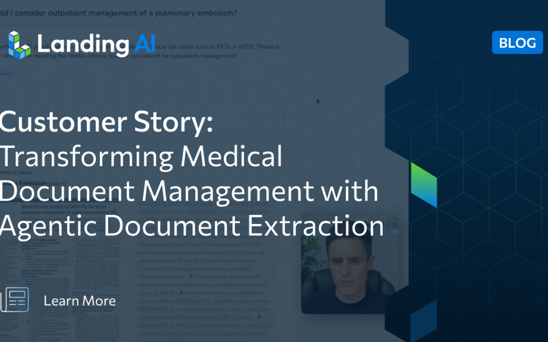 Customer Story:Transforming Medical Document Management with Agentic Document Extraction