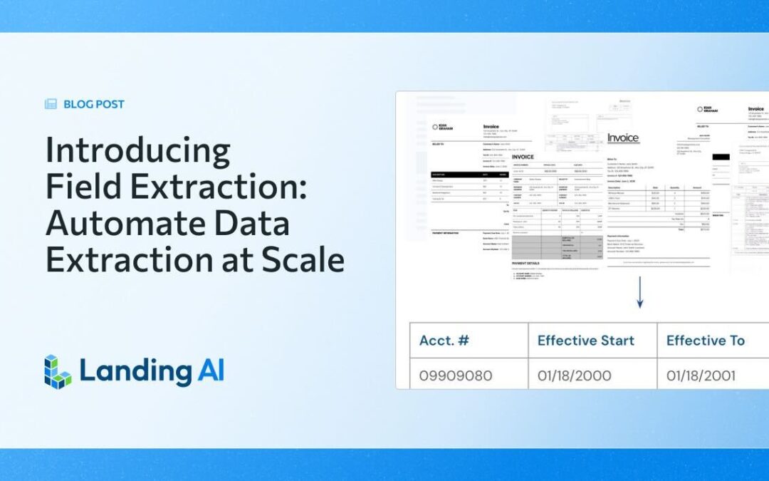 Introducing Field Extraction: Automate Data Extraction at Scale