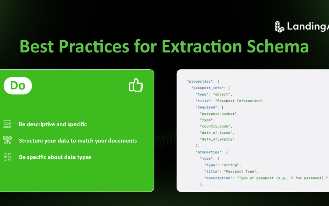 Extraction Schema Best Practices: Get Clean, Structured Data from Your Documents