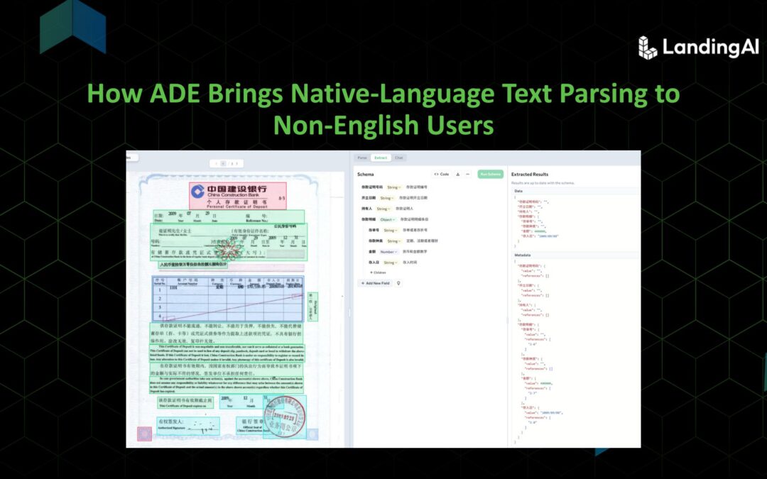 How ADE Brings Native-Language Text Parsing to Non-English Users