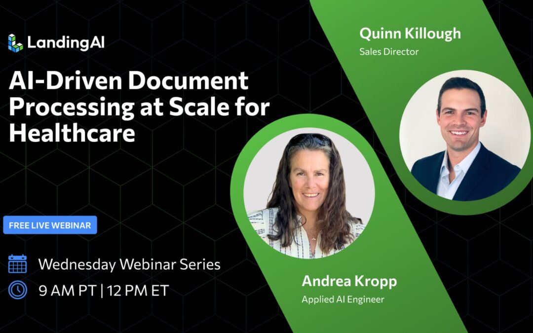 AI Driven Document Processing at Scale for Healthcare