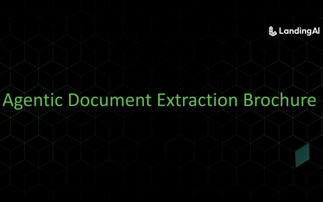 Agentic Document Extraction Brochure.
