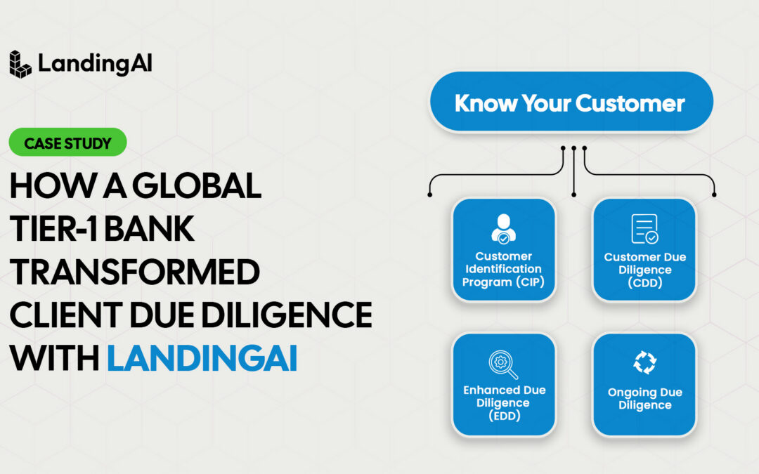 How a Global Tier-1 Bank Transformed Client Due Diligence with LandingAI